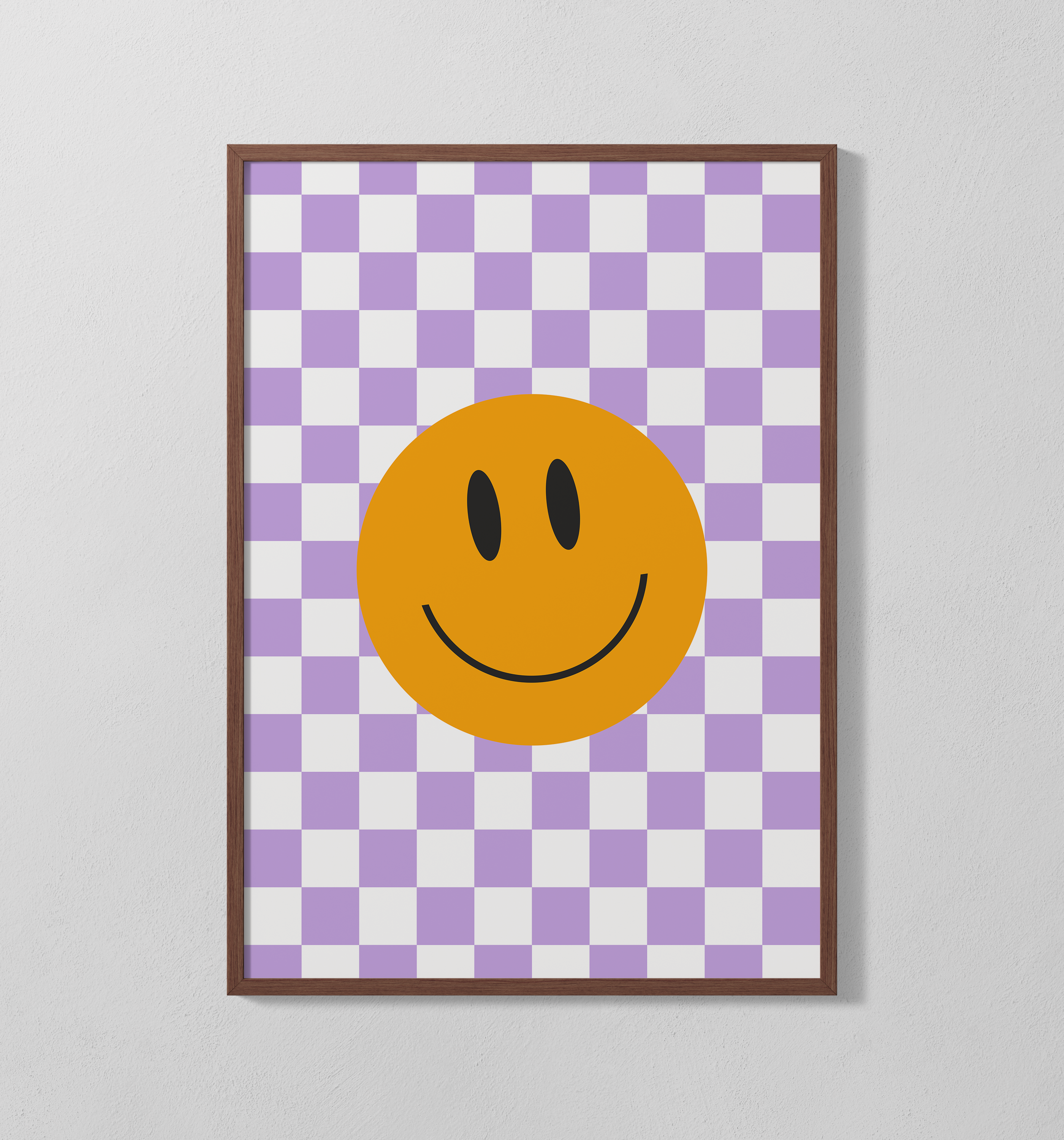 Smiley-Lila | Poster